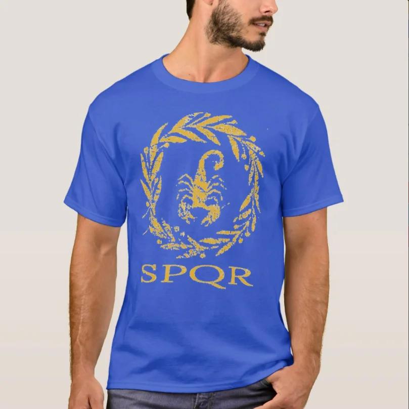 Roman Legion SPQR Praetorian Guard TShirt 100 Cotton ONeck Summer Short Sleeve Casual Mens Tshirt Size S3XL