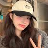 Women Embroidery Letters Baseball Cap Japanese Korean Patchwork Cotton Peaked Caps Female Girl Outdoor Sports Sunshade Hat