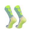 Cross Men's Non-Slip Mid-Calf Football Socks - Professional Thickened Towel Bottom, Wear-Resistant Long Sport Socks