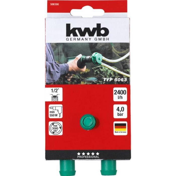 Pompe - KWB - Maxi P63 - Auto-amorçante - Electrique - Surface