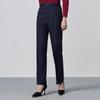 Women's Semi-Elastic Straight-Leg Dress Pants
