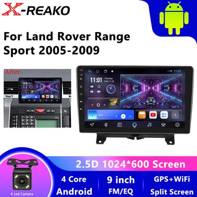 Car Radio Carplay For Land Rover Range Sport 2005-2009 Multimedia Player GPS Navigation Android Auto Wifi