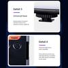 Rechargeable Triple Color LED Video Light 1200mAh Battery For Camera Smartphone Photography Live Streaming