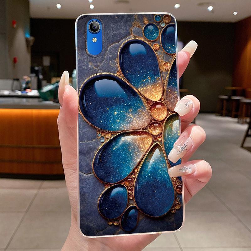 Casing For vivo Y91C Y90 Y1s vivo 2015 1820 Phone Case Luxury Dragon Cute Cool Boys Girls Transparent Soft silicone Back Cover