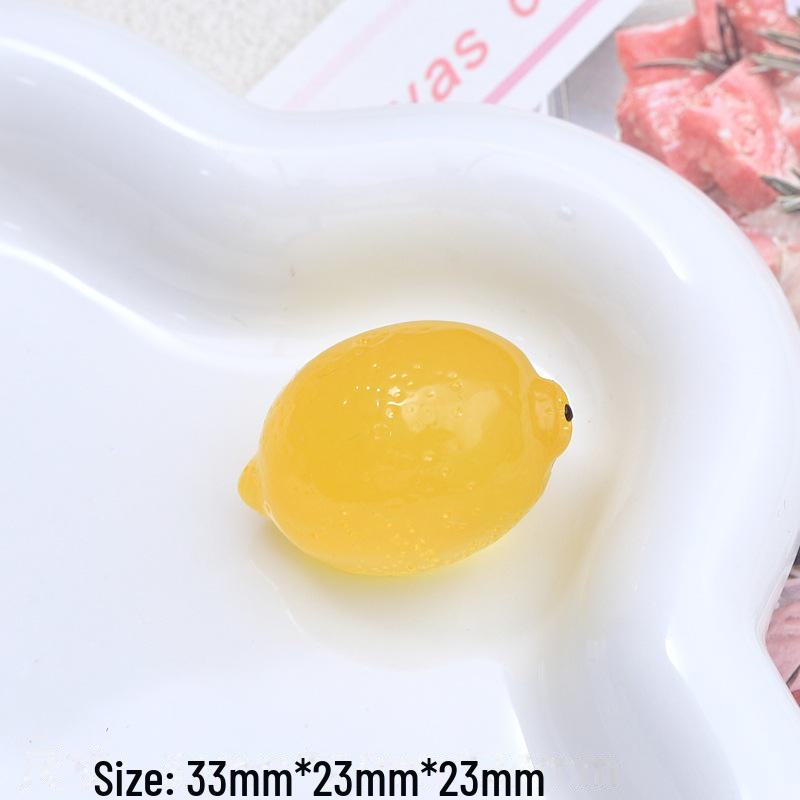 

3D светящиеся фрукты смола DIY ювелирные аксессуары