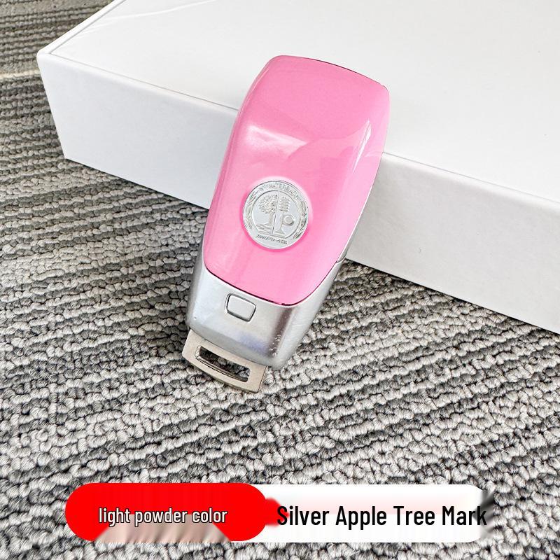 Mercedes-Benz Key Replacement Back Cover for A-Class, E-Class, C-Class, S-Class, G-Class, GLC, GLS, GLE - Painted & Frosted Finish.