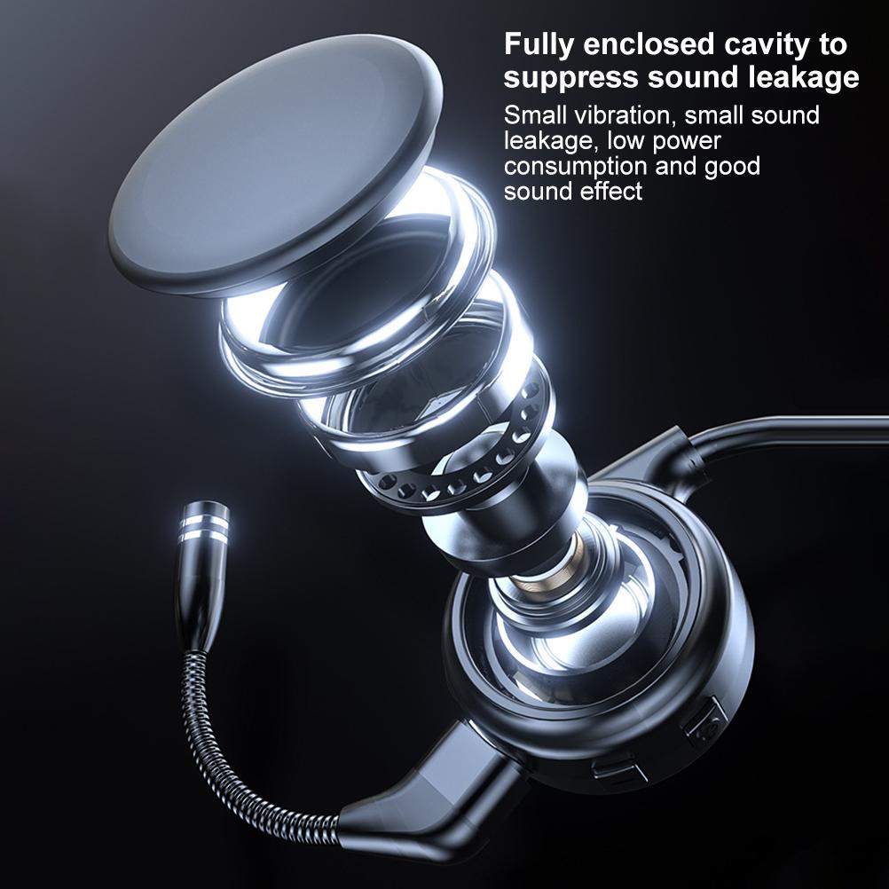 Wireless Bone Conduction Headphones Open Ear Bluetooth Stereo Sports Headset for Workouts Running