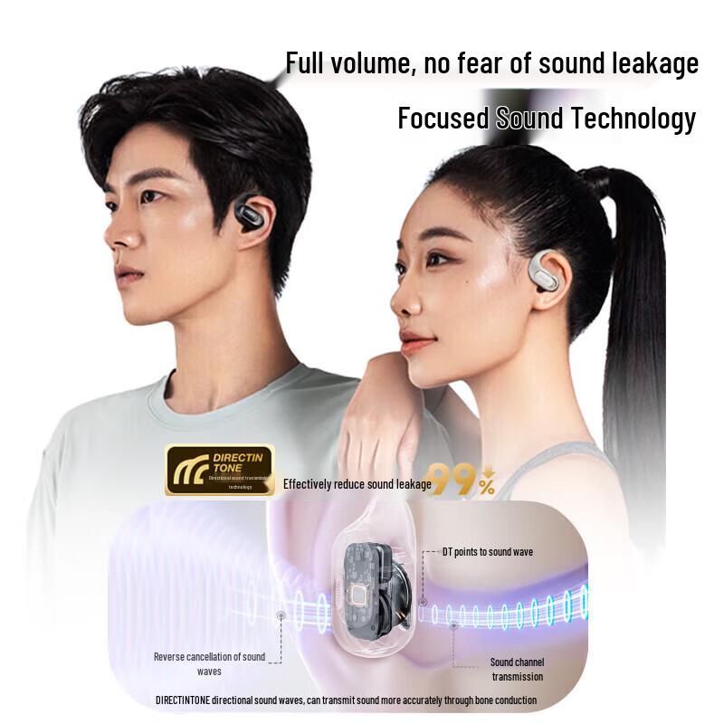Philips TAT3769 Knochenleitung Bluetooth Sport-Ohrbügel-Kopfhörer