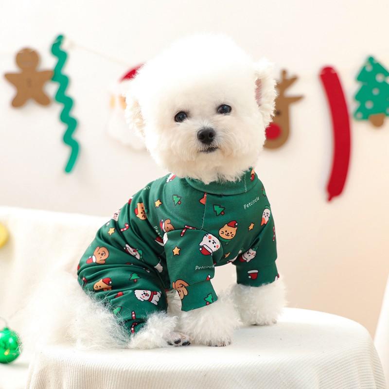 Pet Clothes Small Dogs Cats Cute Four-Legged Homewear Cartoon