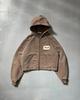 New digital 3D printing zipper Y2K sweater jacket for men and women