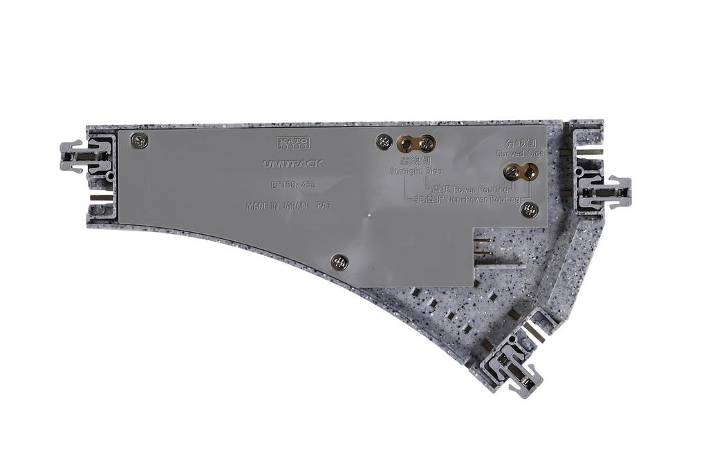 KATO N Gauge Unitrack Compact Electric Points R150-45° Left 20-240 Model Train Supplies