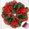 Christmas Mesh Tulle Roll Fabric Tree Pendant Merry Christmas Decor For Home 2025 Xmas Gifts DIY Craft Cristmas Navidad New Year