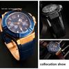 Genuine Cow Leather Strap for Guess W0247G3 W0040G7/0040G3 Watchband Lug End Bracelet 22mm Blue Black Brown Bands