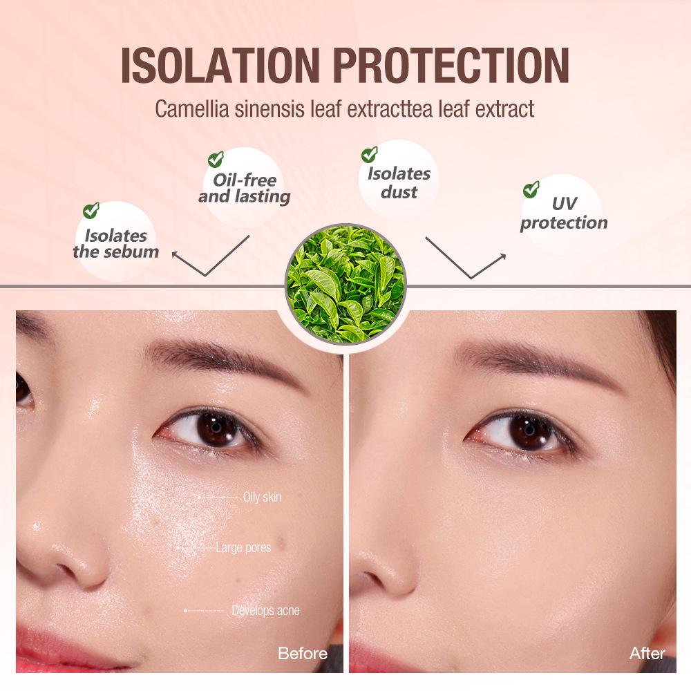 Cross-border Der.J Anti-Pore Soft Focus Primer & Concealer for Invisible Pores - Long-Lasting, Non-Transfer Makeup Powder