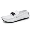 Plus Size Lazy Driving Shoes British Casual Shoes Genuine Leather Men's Shoes
