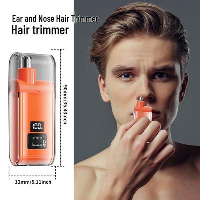 Rechargeable Unisex Nose Hair Trimmer 2025 - Water Washable, Pore Cleaner