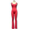 Women's Fashion Tight Yoga Jumpsuit Casual Seamless Hollow Out Sports Style Jumpsuit