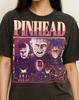 PINHEAD T-Shirt, Vintage Character Horror Villain Slasher Star Performer Tee, 90s Retro Throwback, Pinhead Sweater
