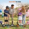 iScooter K6 Kids Electric Scooter with Bluetooth Speaker,21.6 V 2.6 Ah Battery