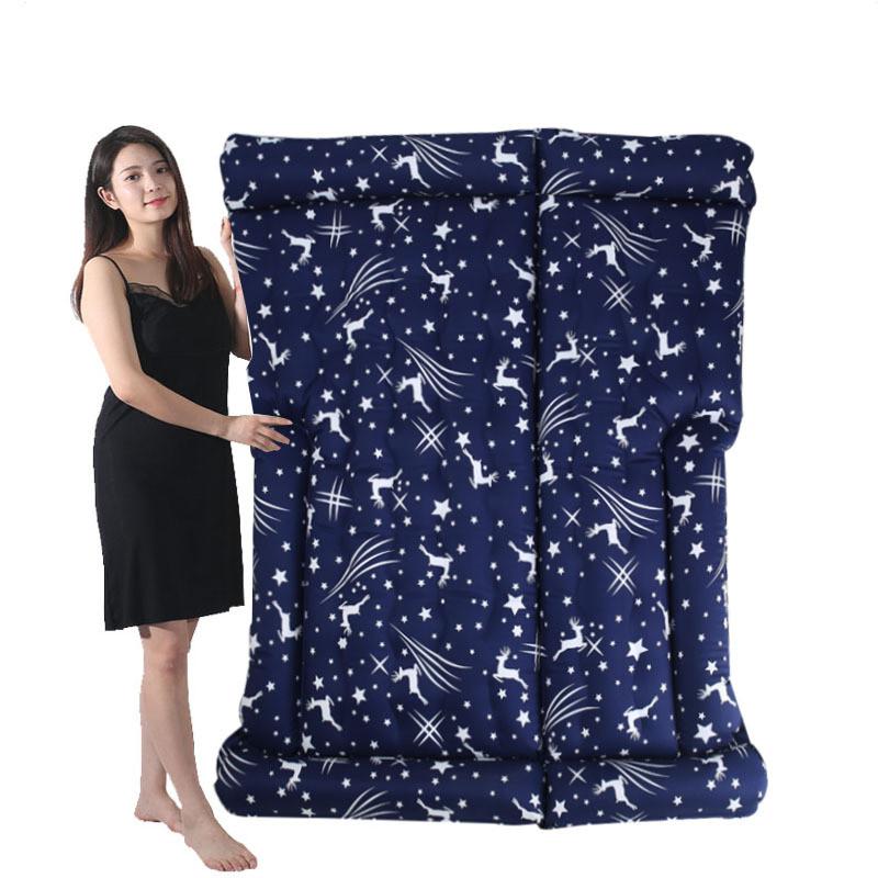 

Надувной автомобильный матрас для путешествий, чехол для сиденья внедорожника, минивэна, мягкого матраса на заднее сиденье, воздушный насос, автомобильные аксессуары, кровать для путешествий в автомобиле серый