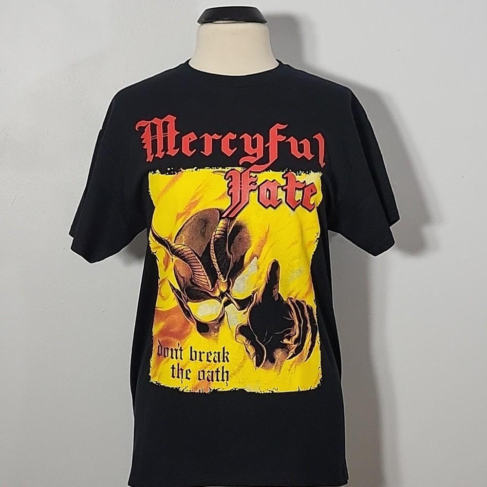 

MERCYFUL FATE Don039t Break The Oath L LARGE T-Shirt Black Mens Band Logo Unisex T-Shirt XXXL