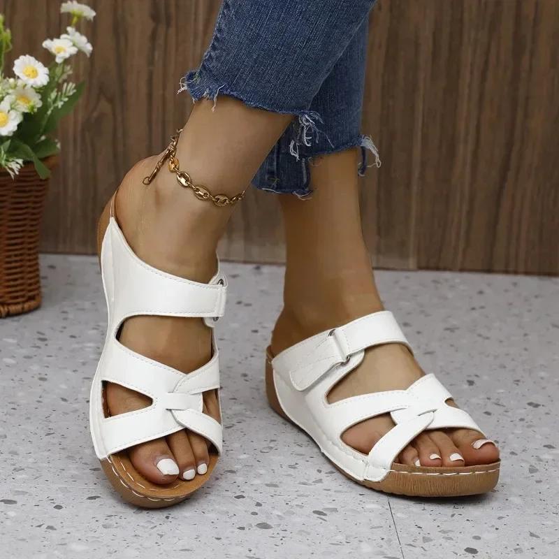 Модные летние туфли на платформе для женщин — фото 6