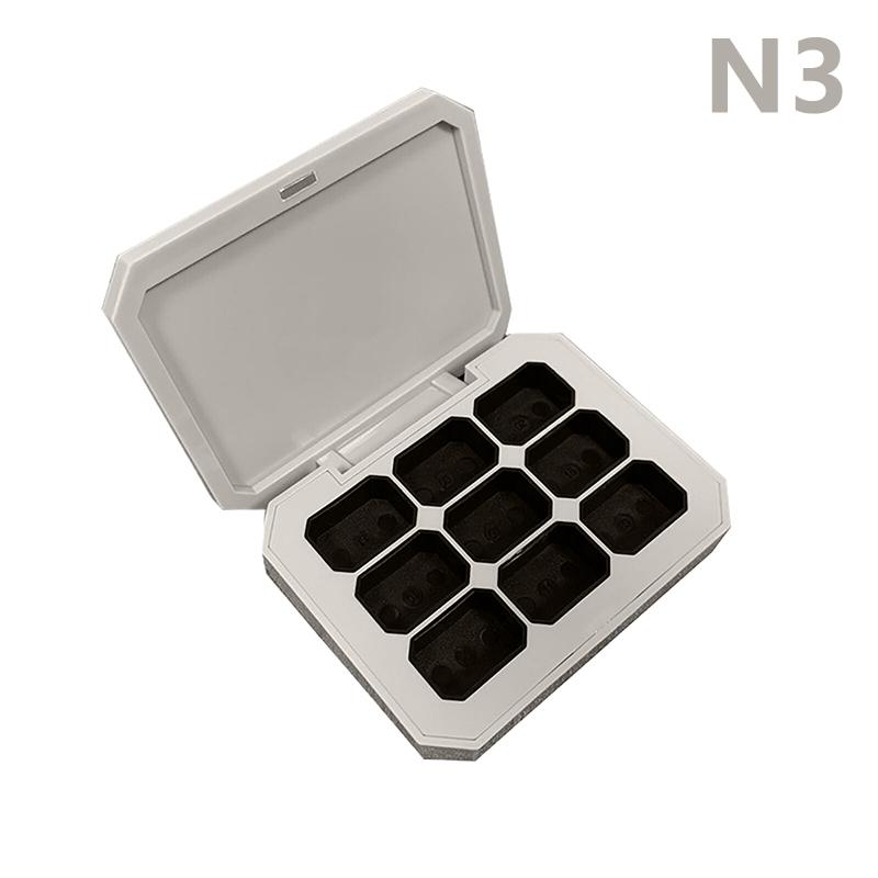 

9 Grids Empty Watercolor Paint Dispenser Iron Box Portable Nail Polish Glue Tin Storage Box Mini Square Paint Palette N3