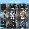 Cartoon Pattern Backpack With Usb Charging For Students And Daily Use