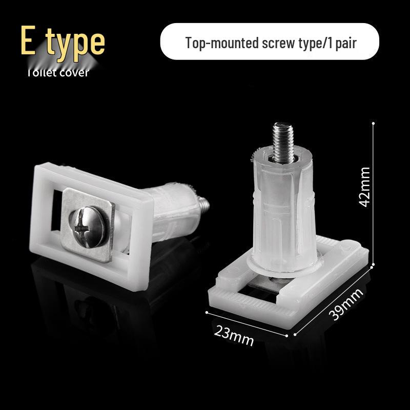 

Универсальный набор крепежных болтов для крышки унитаза и распорных винтов