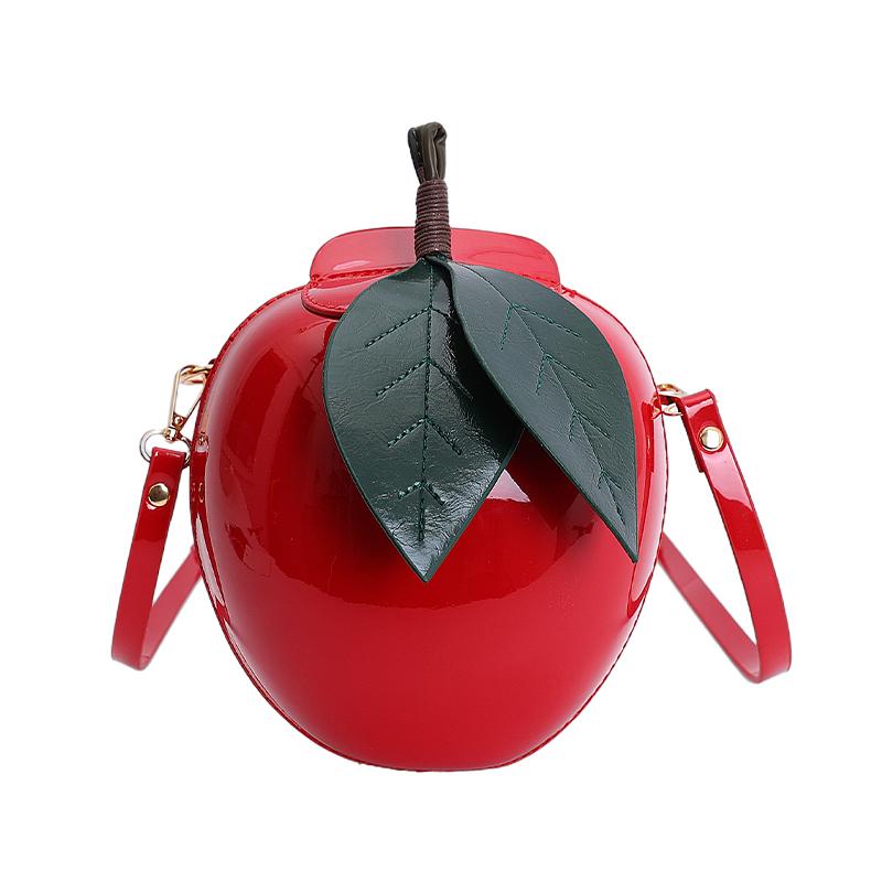 Fashion Frame Zipper Exquisite Fruit Shape Shoulder Bags 2026 Hot Sale Personality Versatile Sweet Crossbody Bags for Women