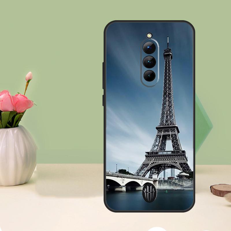 

France Eiffel Tower In Paris Case For Nubia Red Magic 9 Pro Plus 6 7 Pro 6S 7S 5G 6R RedMagic 9S 8S 8 10 Pro Plus Cover Red Magic 6Pro