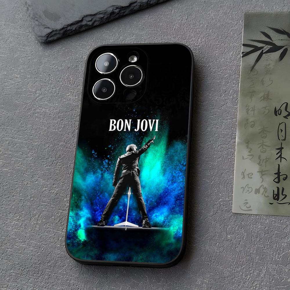 B-BonS JoviS Band Phone Case Funda For Iphone 13 17 16 11 15ProMax 14 12 Pro Xs Max Mini Xr X 7 8 6 6s Plus Covers