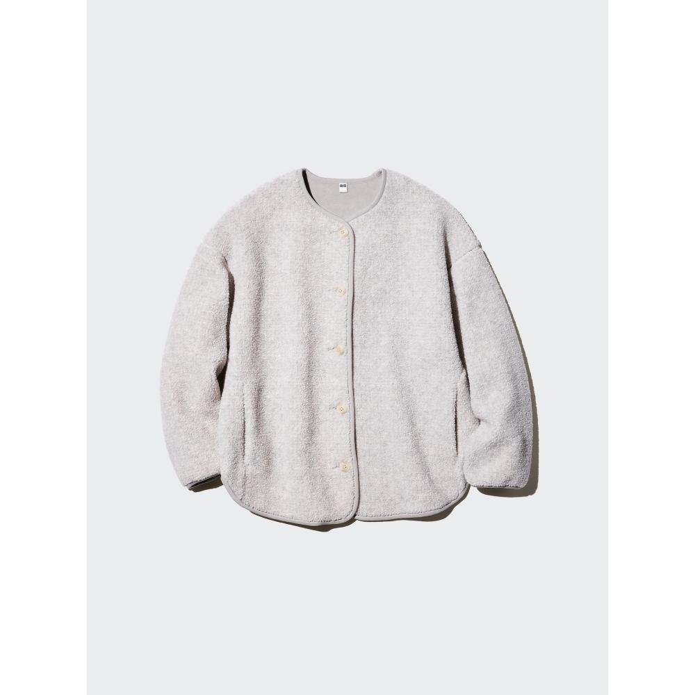 Uniqlo Japan Boa Fleece Relax Cardigan