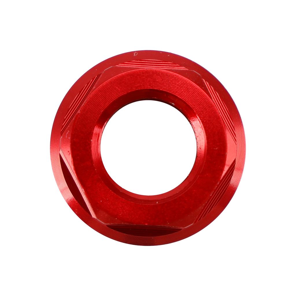 Zestaw Nakrętek Zębatki Tylnej M10x1.5mm Czerwony Do Aprilia RSV RSV4 1000R Factory 2004-2016