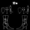 Lightweight Easy Carry 1 Pair Medium Boots Holder Stand Support Plastic Shaper Stretcher Boot Care