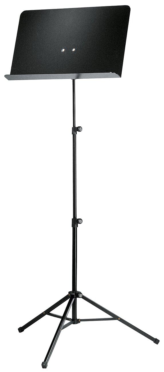 

School Orchestra Music Aluminum Surface Black K&M Stand, [10068] Color