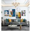 Retro Classic Wall Art Canvas Black Lines Wall Pictures for Living Room Bedroom Unique Poster Home Deco Abstract Canvas Painting No Frame