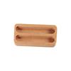 Solid Wood Wooden Business Card Holder Memo Holder Wood Business Card Display Stand  Office