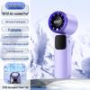 High-Speed Outdoor Handheld USB Fan: Portable, Rechargeable, Mini Hurricane Turbo.