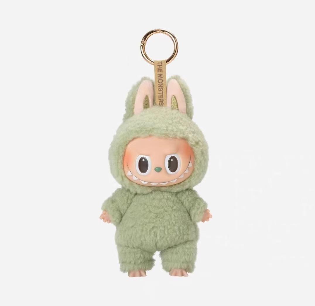 

Лабубу 1-го покоління Серія Макаронна Бульбашка Весела Сліпа Коробка Вінілове Обличчя Плюшева Лялька 15cm