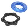 Center Lock Adapter 6 Bolts Center Disc Brake Rotor Conversion Seat for Bicycle Mountain Bike(Black