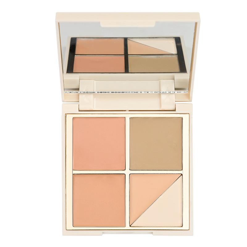 Concealer Facial Concealer Highlighter Concealer for Covering Acne Marks Tear Troughs Contouring and Concealer Tray