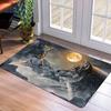 1PC Wolf Pattern Door Mats Kitchen Rugs Non-Slip Pop Arts Design Living Room Rugs Bath Mat Carpet for Home Sink Laundry Decor
