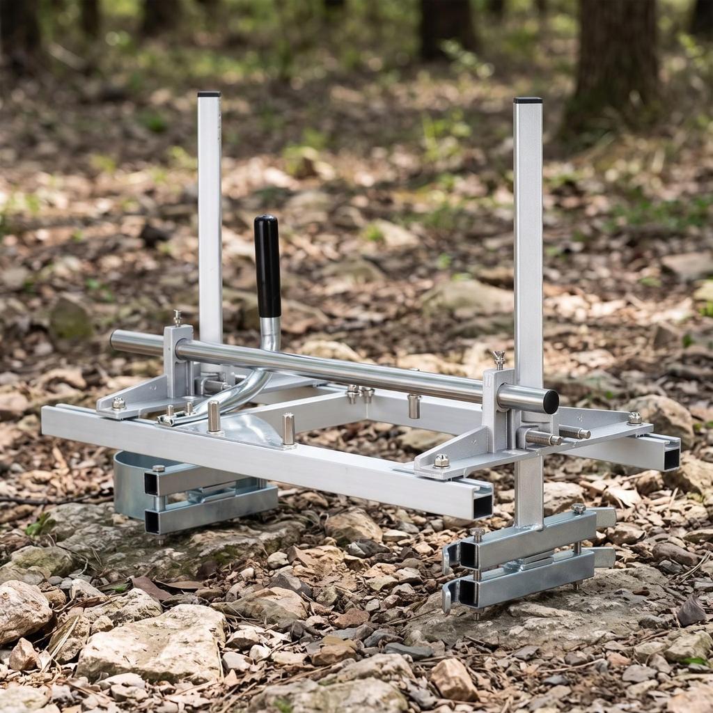 Chainsaw Sawmill Frame Even Hardware Upgraded for DIYers