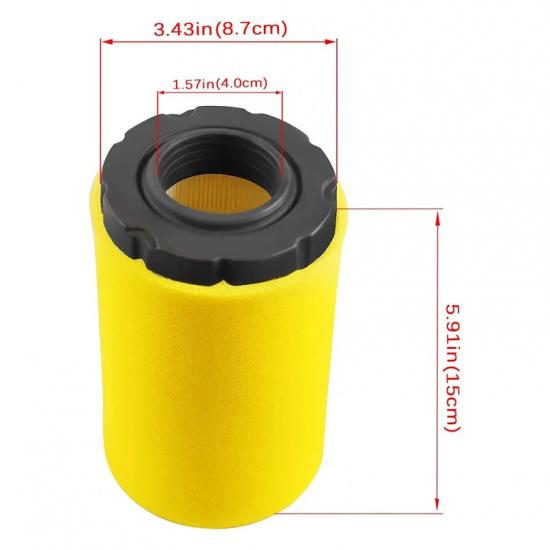 ABLZ-Air Filter 793569 For Briggs&Stratton 20-21HP MIU11511 GY21055 Lawn Mower With Pre Filters
