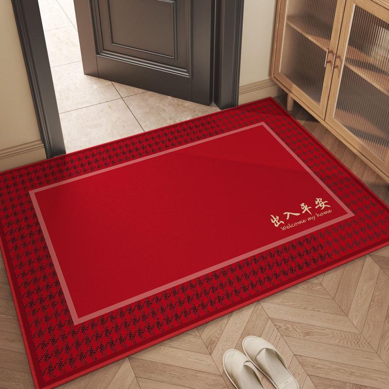 Chinese-Style High-End Anti-Slip Door Mat: Dirt-Resistant Carpet for Home Entrance