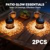 Solar Outdoor Wall Lights 2 Pack, Iron Art Mandala Projection Lamp, Waterproof Exterior Decor RGB Fairy Light for Garden Patio Courtyard Balcony Villa