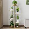 Modern Multi-Tier Wrought Iron Plant Stand