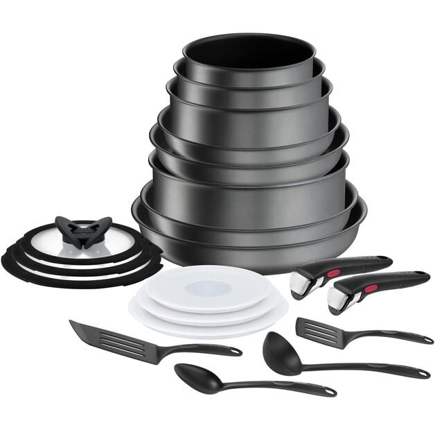 Tefal Ingenio Daily Chef On Cookware Set, 20 Pieces (L7619402)