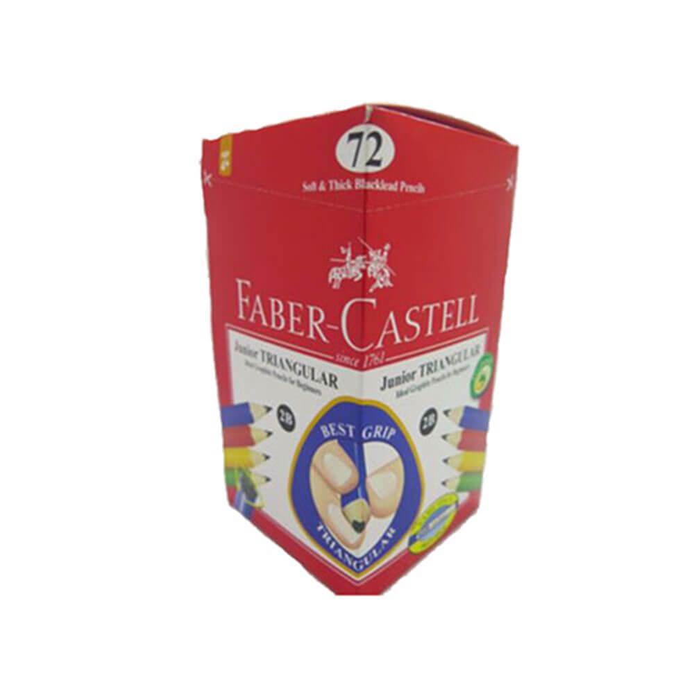 Faber-Castell Dreieckiger Grip Bleistift (72er Pack) (2B)